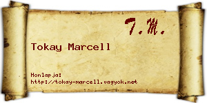 Tokay Marcell névjegykártya